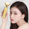 Face Lifting Anti Wrinkle Facial Eye Massage With Face Cream Introducer Skin Rejuvenation